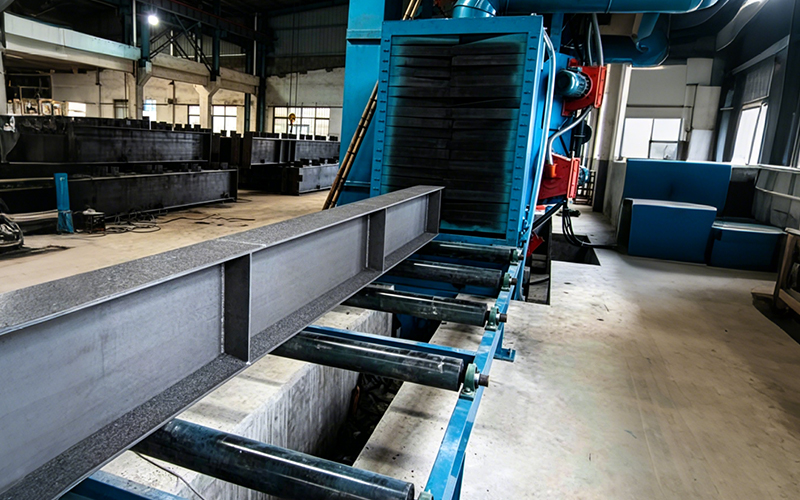Surface Treatment Services for Large Structural Components
